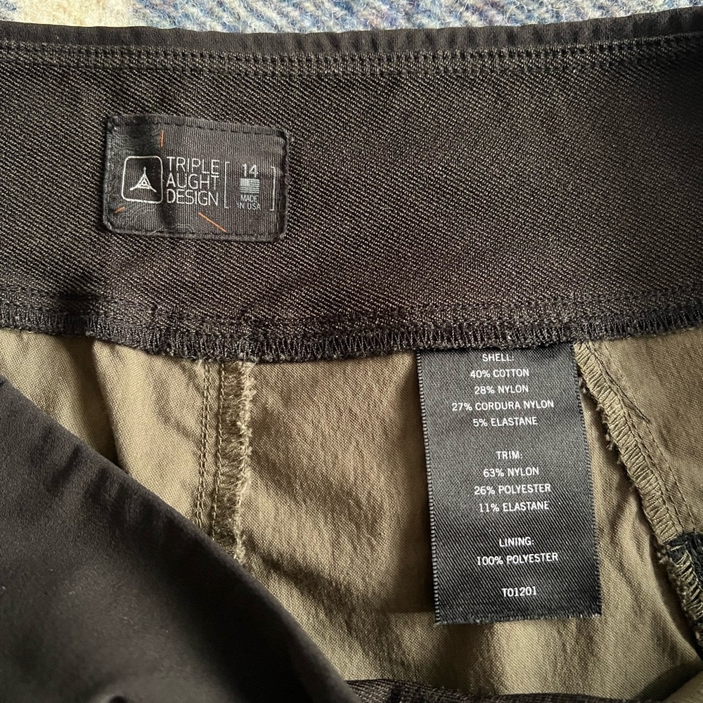 Triple Aught Design Women’s Shorts Size 14, great condition - Picture 5 of 8